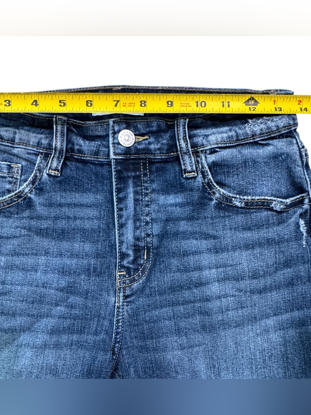 KanCan Brooklyn Distressed High-Rise Bootcut Jeans - Women’s 7/27 - Picture 9 of 12